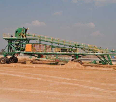 Movable Overland Wheel Tripper – Muliashi Copper Mine (Zambia)